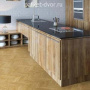 Пробковые полы Corkstyle Chevron Gold Lock
