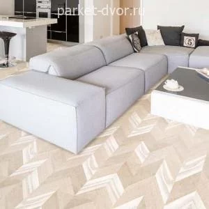 Пробковые полы Corkstyle Chevron Creme Glue