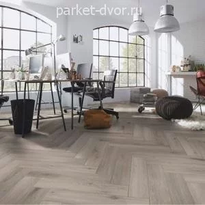 Ламинат Jangal Herringbone by Krono Swiss D3773 Дуб Серебряный Шинон