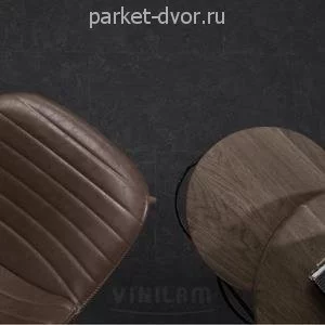 Кварцвиниловая плитка ПВХ Vinilam Ceramo XXL 2,5 мм 61607 Сланцевый черный