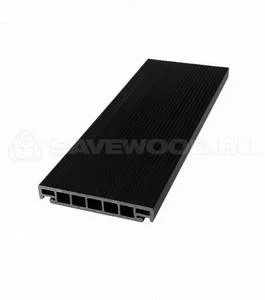 Террасная доска SaveWood Salix-S Чёрный 25х163х6000 мм