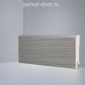 Плинтус Deartio B202-08 Дуб серый браш 16х80х2050 мм (пог. м)