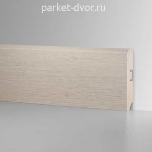 Плинтус МДФ Vecchio Parquet Design №29 Тик Сухой Белый 16х81 мм (пог. м)