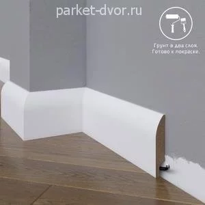 Плинтус Madest Decor 18-083-16 Под покраску 16х83 мм (пог. м)