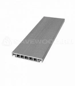Террасная доска SaveWood Salix-S R Серый 25х163х6000 мм