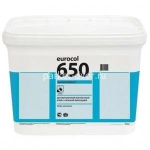 Клей Forbo 650 Eurostar fastcol контактный клей для ПВХ и ковров 7,5 кг