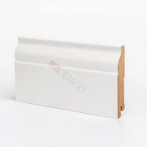 Плинтус Deartio Universal U103-100 Белый 16х100х2050 мм (пог. м)