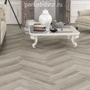 Виниловый LVT ламинат Firmfit Herringbone EW-2963 Дуб Серый Браш