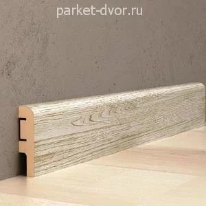 Плинтус МДФ CoSca Artiva EP02 Дуб Перламутровый 16х60х2400 мм (пог. м)