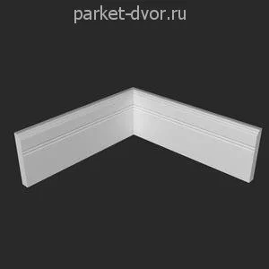 Плинтус Deartio P7.108.16 Белый под покраску 16х108х2070 мм (пог. м)