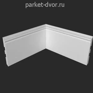 Плинтус Deartio P21.165.16 Белый под покраску 16х165х2070 (пог. м)