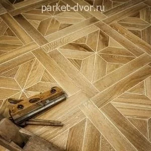 Инженерный модульный паркет Kochanelli Верона Дуб Эстато 470х470х15 мм