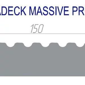 Террасная доска Terradeck Massiv 2.0 Чёрный 23х150х3000 мм