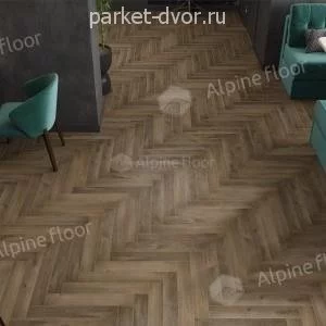 Ламинат Alpine Floor Herringbone 12 Pro LF106-11A Анжу