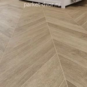Виниловая плитка Alpine Floor Chevron Alpine LVT Еco 20−2A Дуб Ваниль Селект