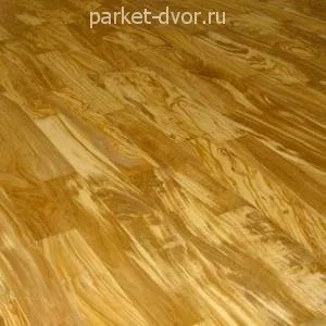 Массивная доска Ablux Ekzofloor Олива Без покрытия 15х70 мм