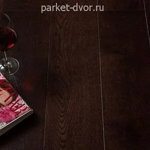 Паркетная доска Amber Wood Классика Дуб Кофе Браш