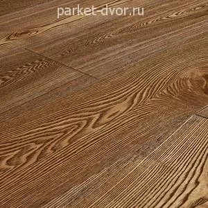 Паркетная доска Amber Wood Классика Ясень Винтаж Браш