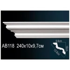Карниз Перфект AB118 97х100х2400 мм