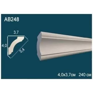 Карниз Перфект AB248F гибкий 37х40х2400 мм