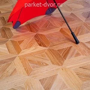 Инженерный модульный паркет Marco Ferutti Castello Дуб Белёный Браш 450х450х15 мм