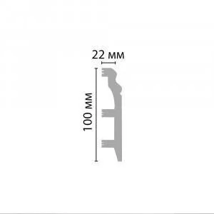 Плинтус Decomaster D232-81 22х100х2400 мм (пог. м)
