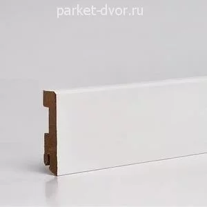 Плинтус МДФ Pedross White 6360 Белый 18х58 мм (пог. м)