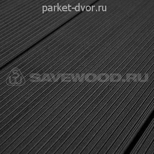 Террасная доска SaveWood Salix-S Чёрный 25х163х6000 мм
