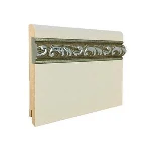 Плинтус МДФ Finitura Decor Серебро в ваш цвет по RAL/NCS 16х120 мм (пог. м)