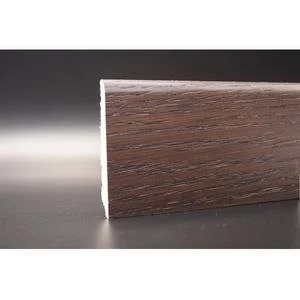 Плинтус шпонированный Tecnorivest Дуб кофе 16х80х2500 мм (пог. м)
