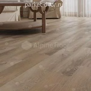 SPC ламинат Alpine Floor Parquet Premium Еco 19-17B Дуб Природный Изысканный