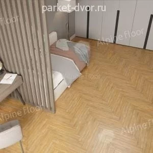 Ламинат Alpine Floor Herringbone 12 Pro LF106-04A Дуб Тулуза