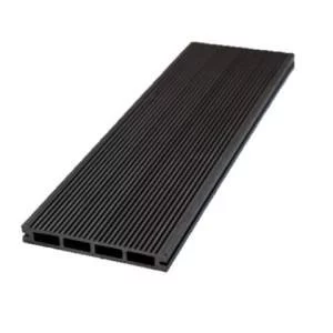 Террасная доска ДПК EcoDecking Tehno Economy Венге 20х145х4000 мм