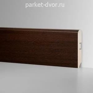 Плинтус Hannahholz Aktuel Design №37 Каштан 16х81 мм (пог. м)
