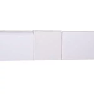 Плинтусный блок Finitura Decor F2 Белый 120 мм