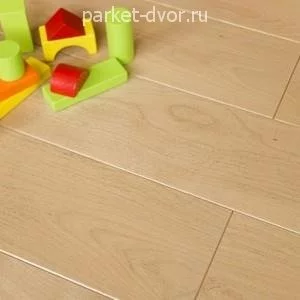 Паркетная доска Amber Wood Фьюжн Береза Желтая Розовый Жемчуг Лак