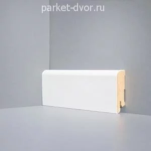 Плинтус Deartio Universal U102-60 Белый 16х60х2050 мм (пог. м)