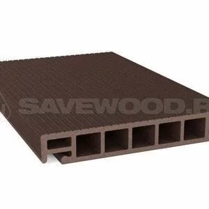 Террасная доска SaveWood Salix-S Терракот 25х163х4000 мм