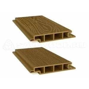 Террасная доска SaveWood Padus Тик Тангенциальный 25х155х4000 мм