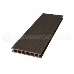 Террасная доска SaveWood Quercus Темно-коричневый 25х163х6000 мм