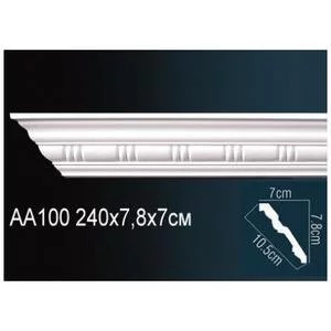 Карниз Перфект AA100F гибкий 70х78х2400 мм