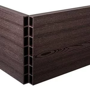 Грядочная доска ДПК Holzhof Тиснение 3D высокая 30х300х2950 мм