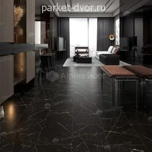 SPC плитка Alpine Floor Stone Mineral Еco 4-27 Неро
