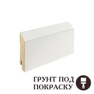 Плинтус МДФ Finitura Decor P Под покраску 16х70 мм (пог. м)