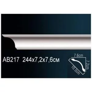 Карниз Перфект AB217 72х76х2440 мм