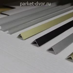 Уголок алюминиевый Евротрим бронза 10х10