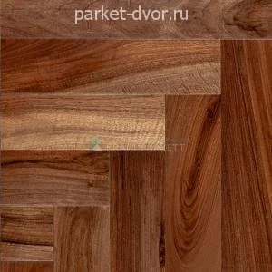 Инженерный паркет Kraft Parkett Английская ёлка Орех Натур 14х100х500 мм