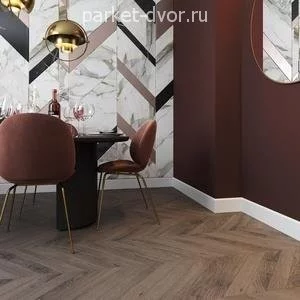 Плинтус Evrowood Белый PN 150 12х134х2000 мм (пог. м)