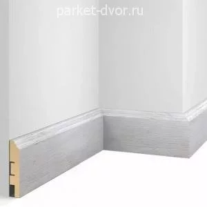 Плинтус МДФ CoSca Artiva WP07 Дуб Серый 16х80х2400 мм (пог. м)