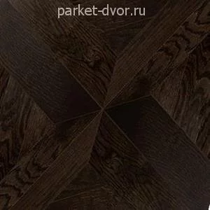 Инженерный модульный паркет Kochanelli Квадро Дуб Тёмный 441х441х15 мм